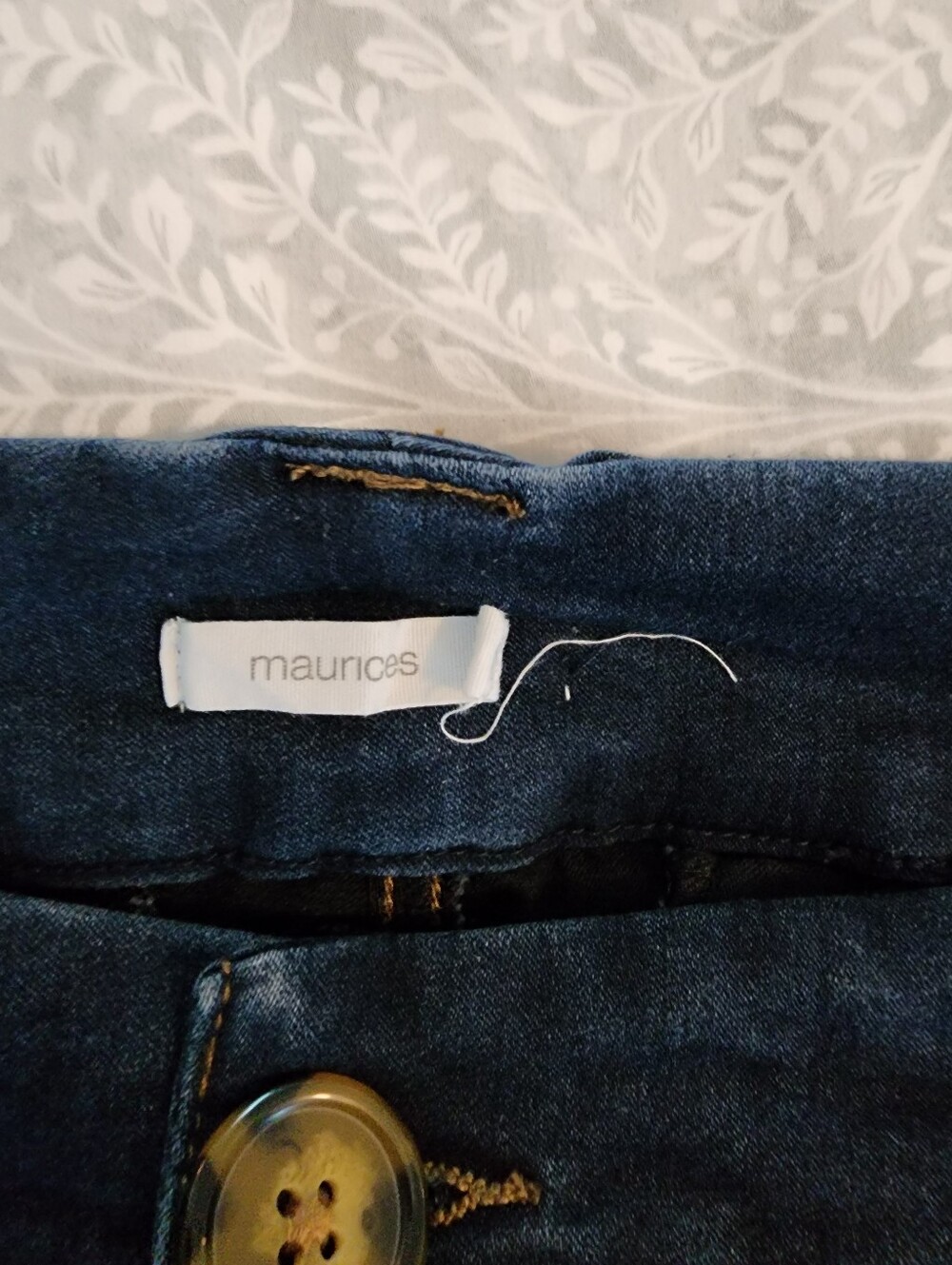 Plus Size M Jeans by Maurices High Rise Rolled Hem Cropped Jean, 18W - Picture 8 of 11